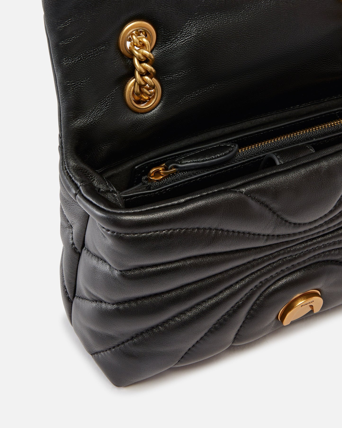 Love Bag Puff Butterfly mini nappa leather crossbody bag