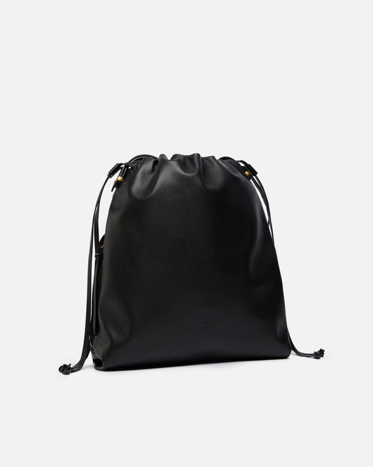Vertical medium leather Slouchy Bag