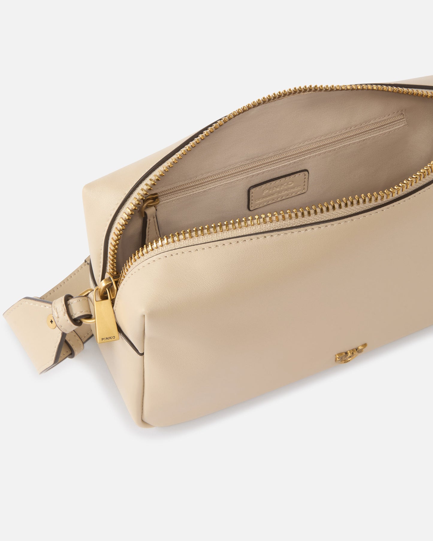 Horizontal Bag medium shoulder bag in leather