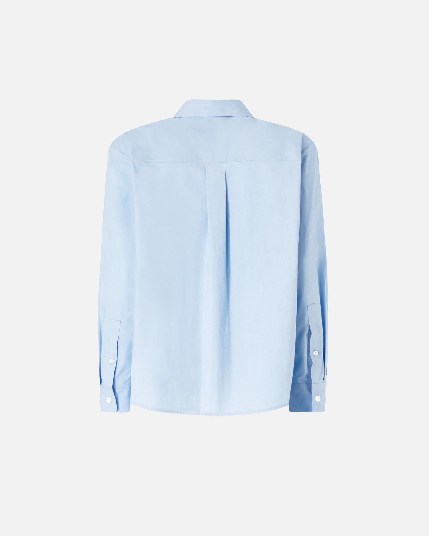 Boxy poplin shirt
