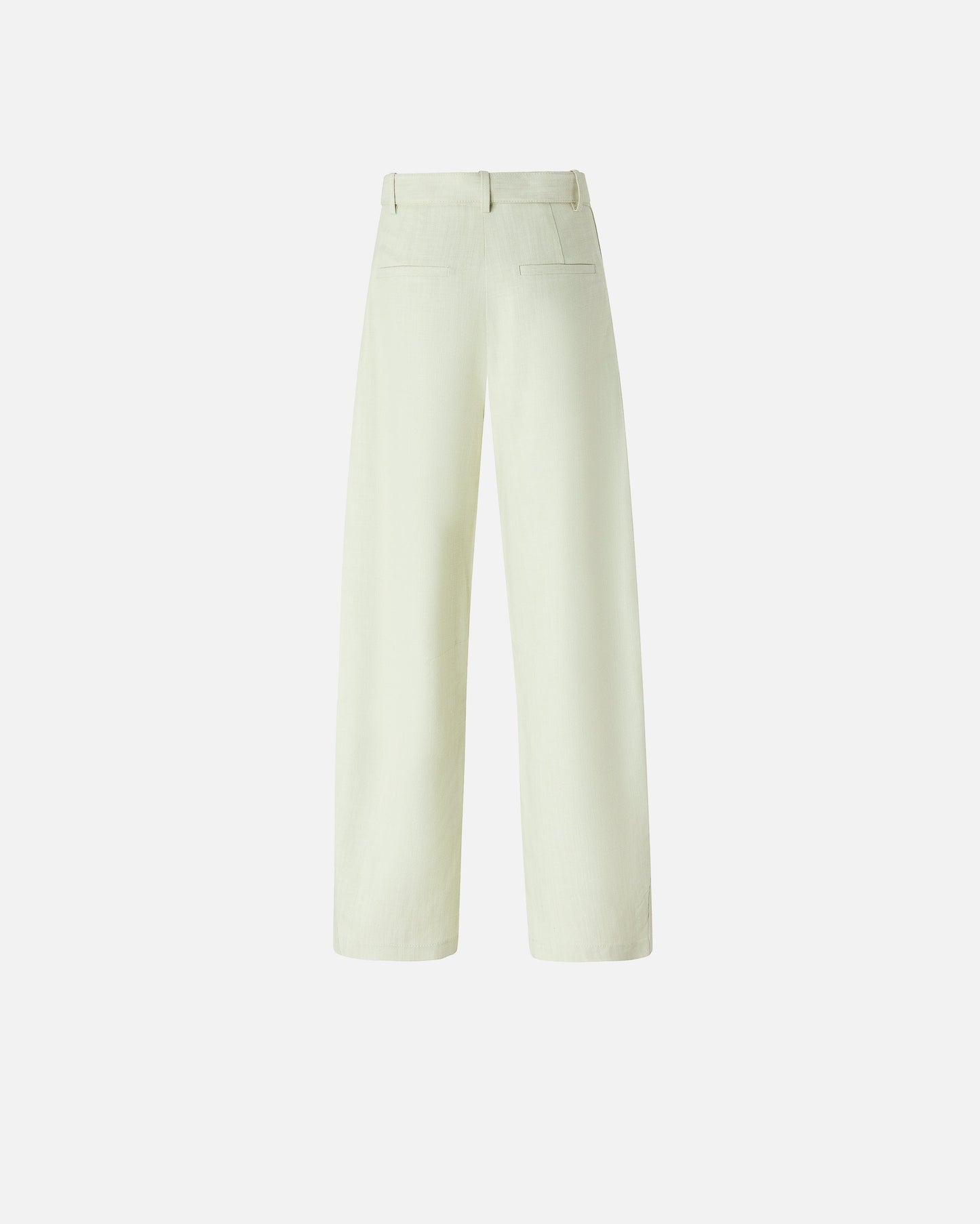 Trousers with belt