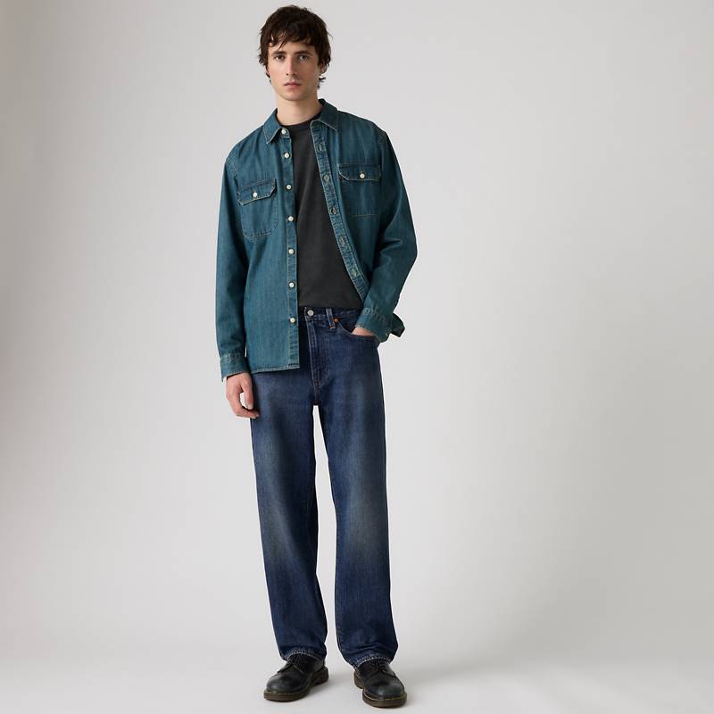 568 Loose Straight Jeans No Stretch
