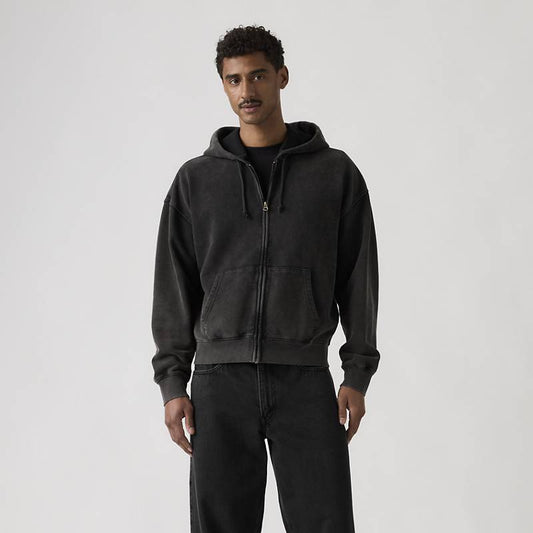 Hayes Boxy Full-zip Sweatshirt
