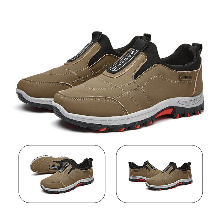 [🔥Authenticity Guaranteed] Bequeme, wasserdichte, atmungsaktive und umknickgeschützte orthopädische Herren-Wanderschuhe