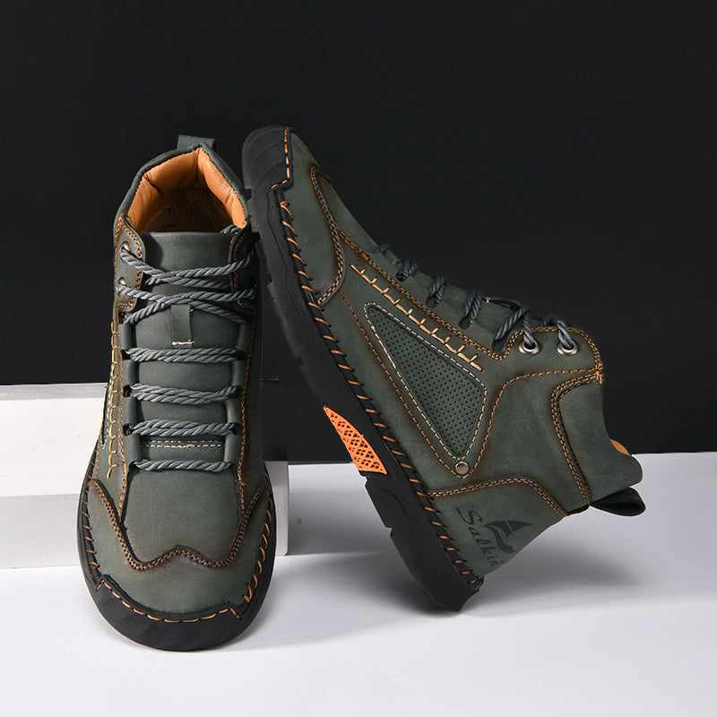 Salkin - Bequeme handgefertigte Lederstiefel