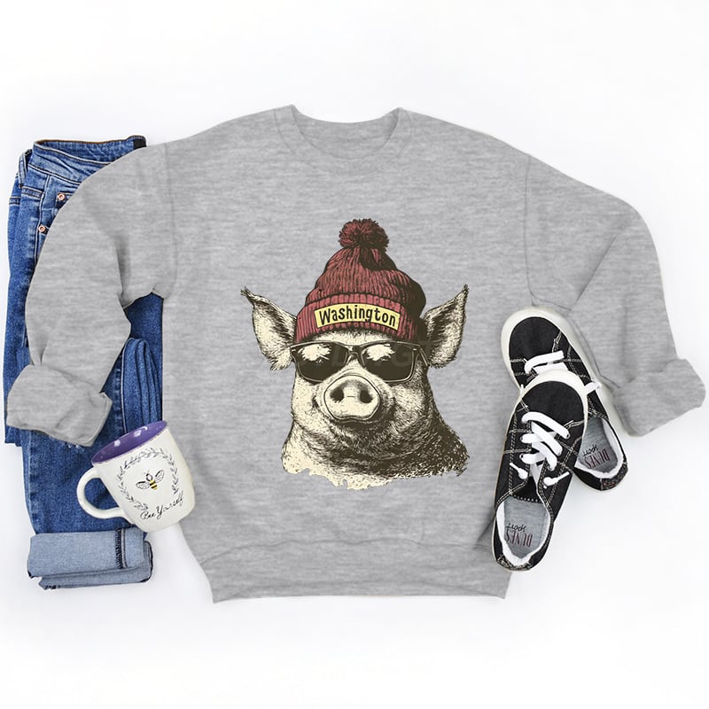 Spirit Animal Football Grafik-Sweatshirts - City Tier Sportpullover