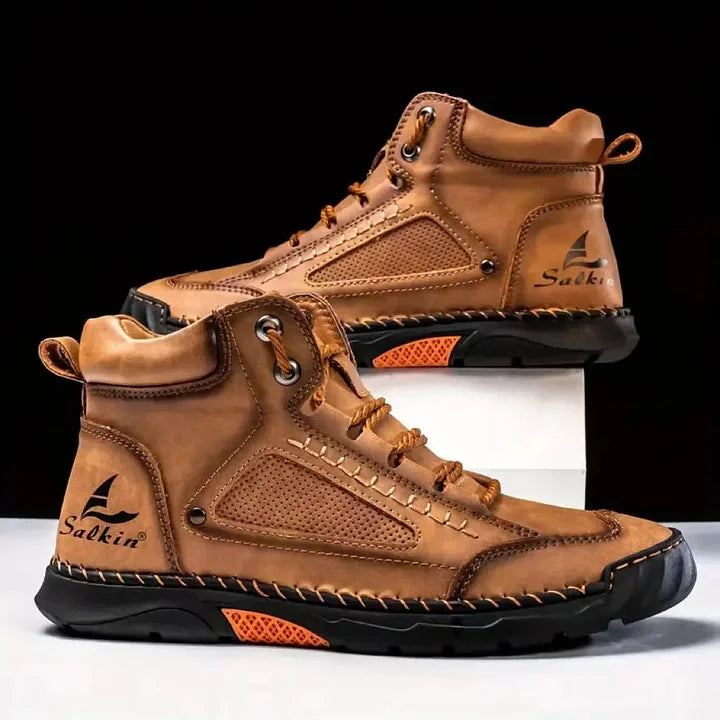 Salkin - Bequeme handgefertigte Lederstiefel