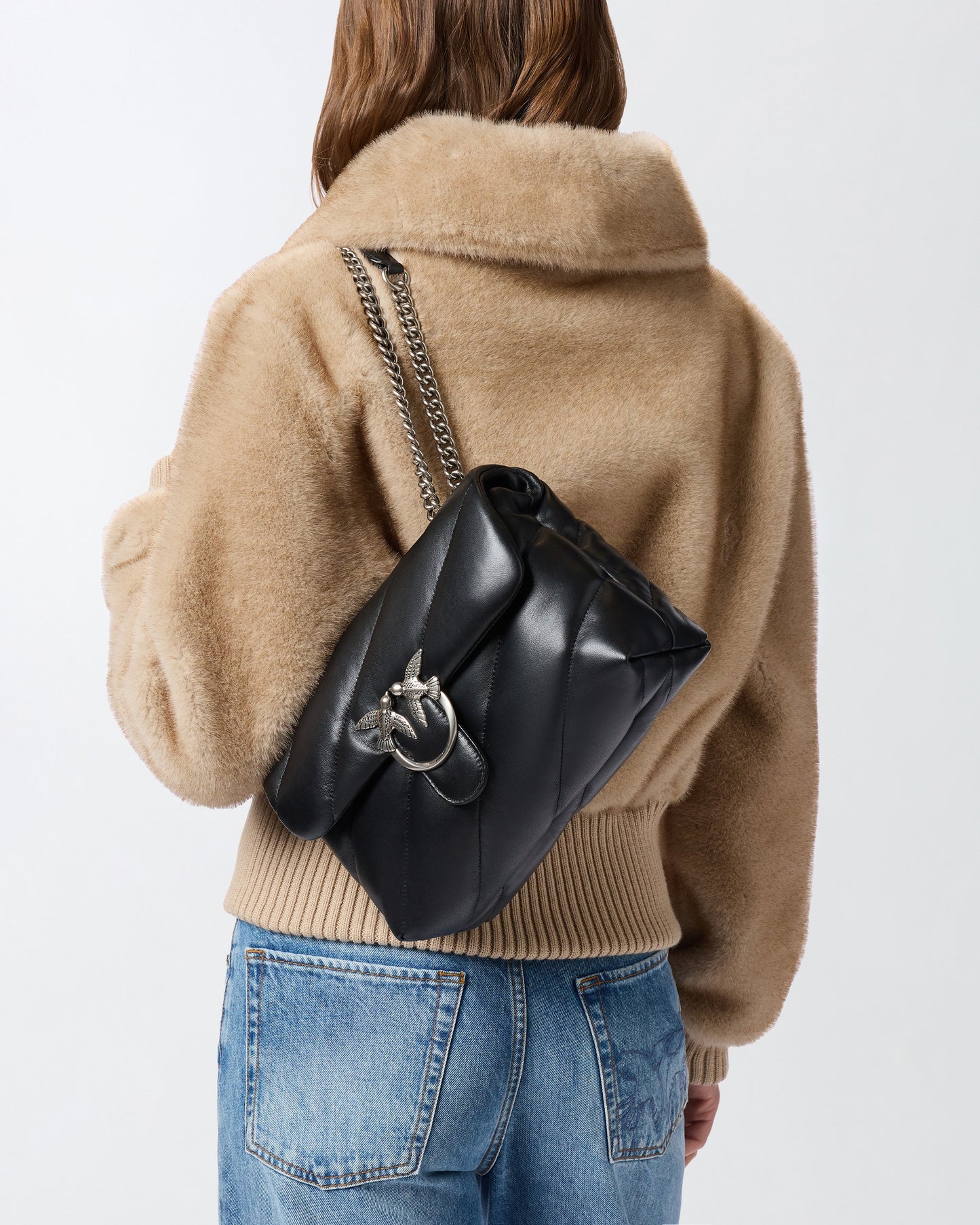 Medium shoulder bag Love Bag Puff Maxi Quilt