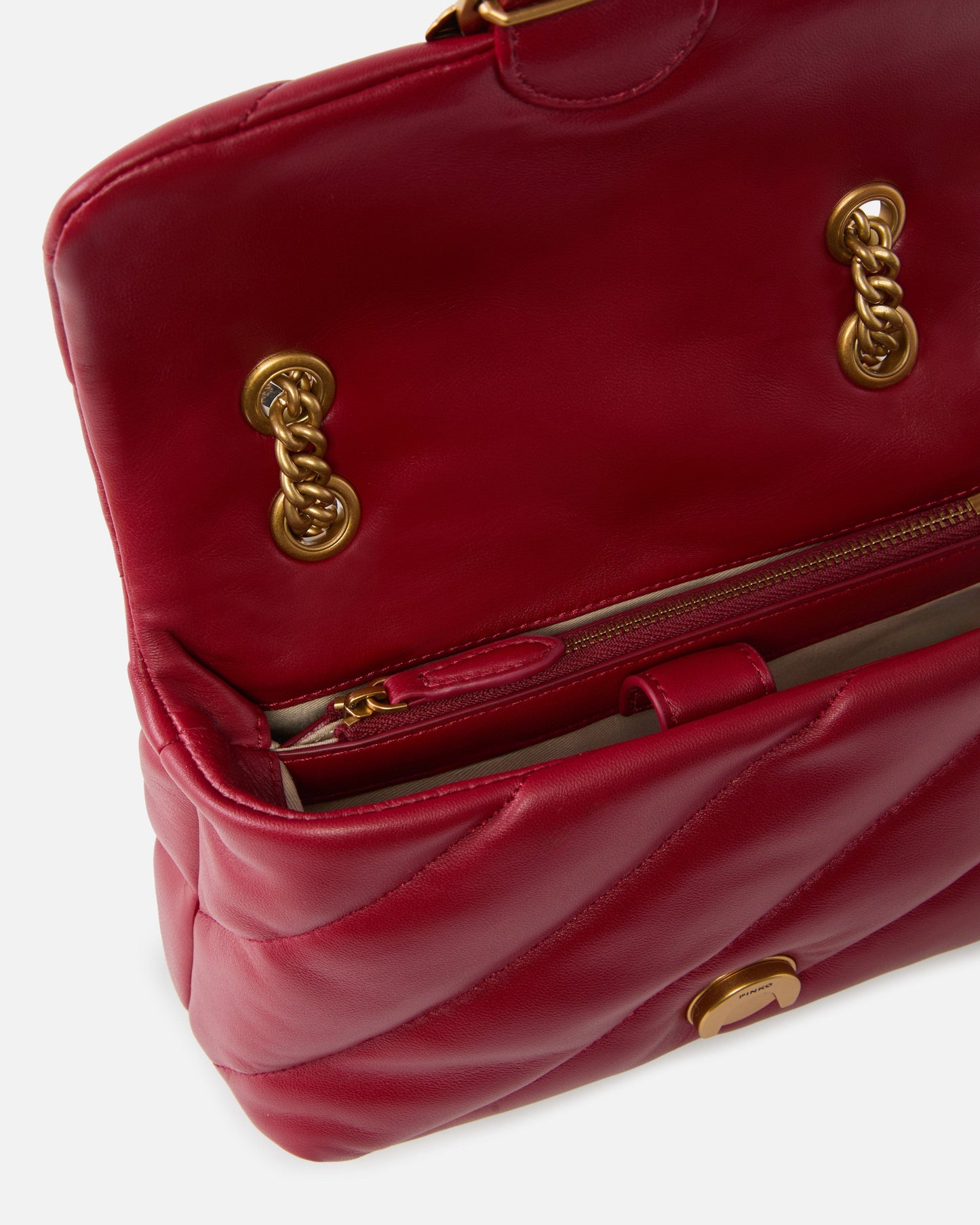 Small shoulder bag Love Bag Puff Maxi Quilt