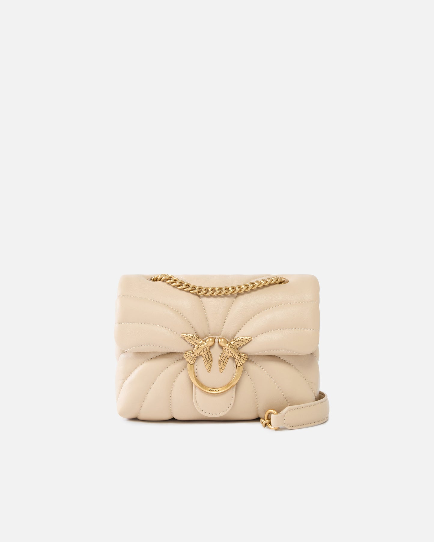 Love Bag Puff Butterfly mini nappa leather crossbody bag