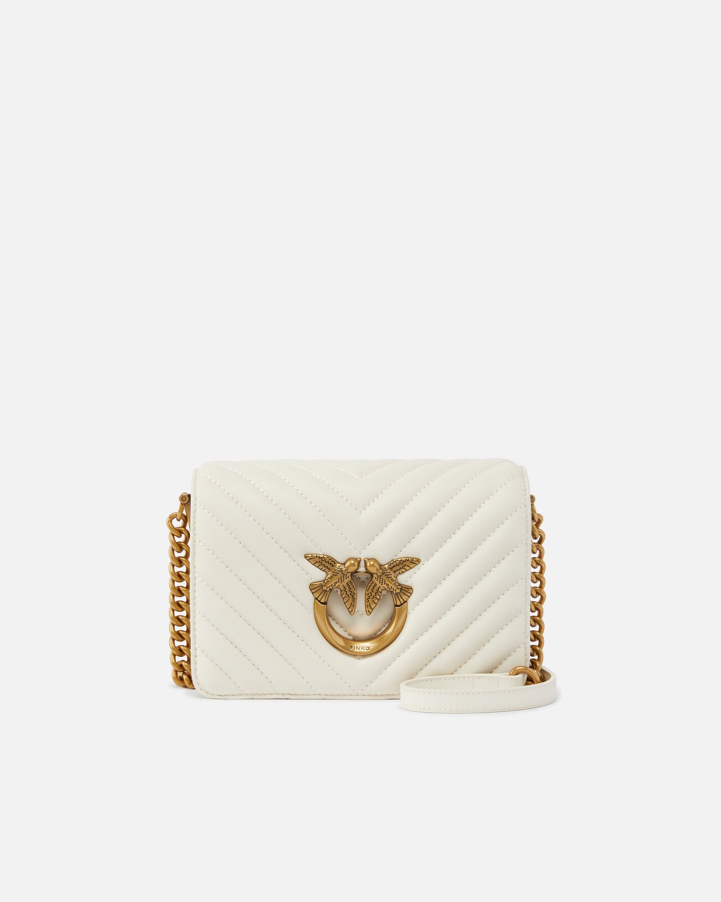 Small shoulder bag Love Bag Click Chevron