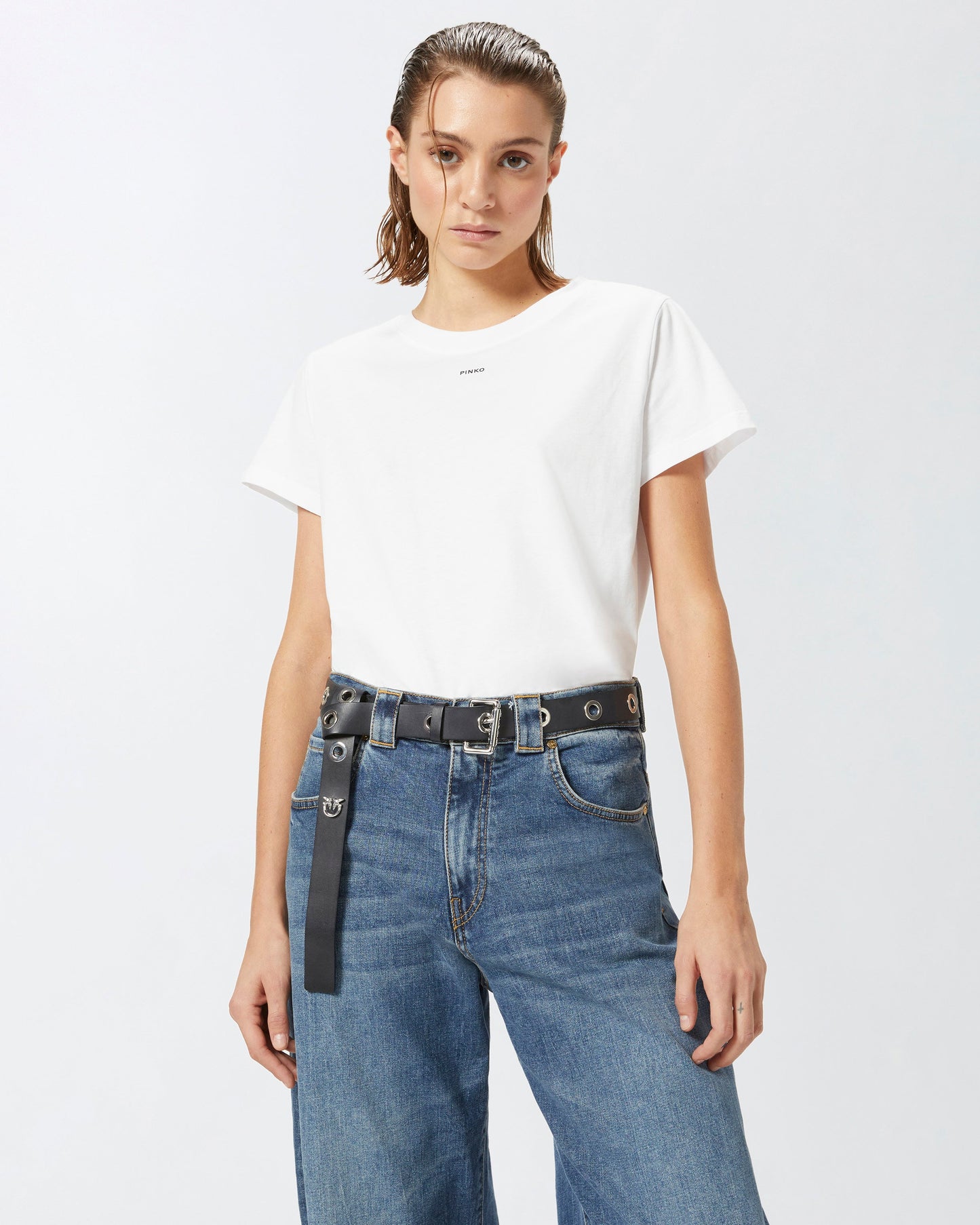 T-shirt with mini logo