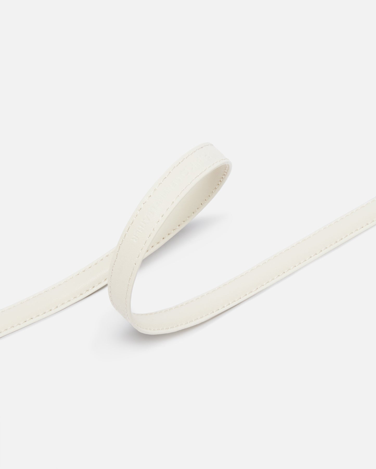 Thin belt with Love Birds buckle, 1cm