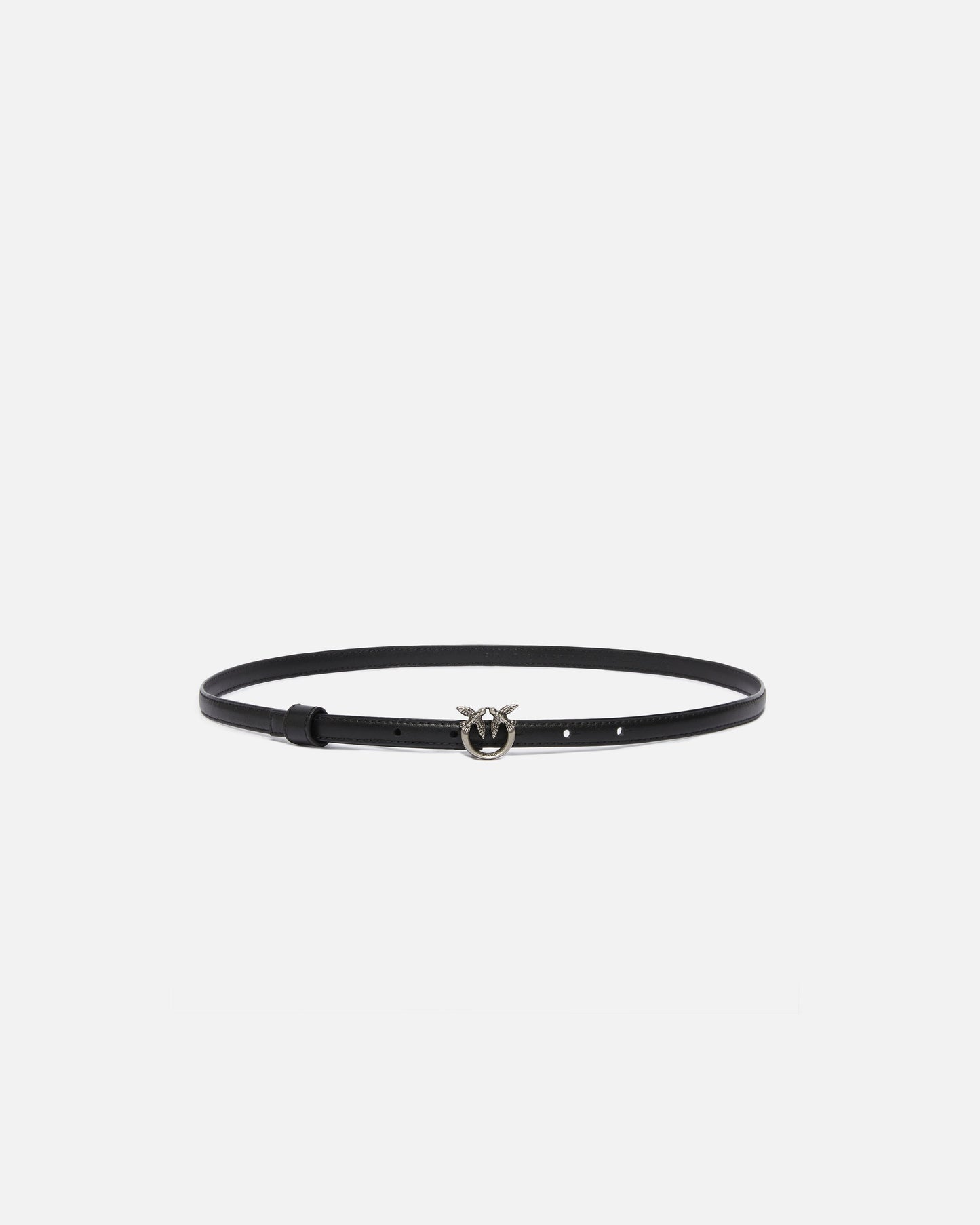 Thin belt with Love Birds buckle, 1cm
