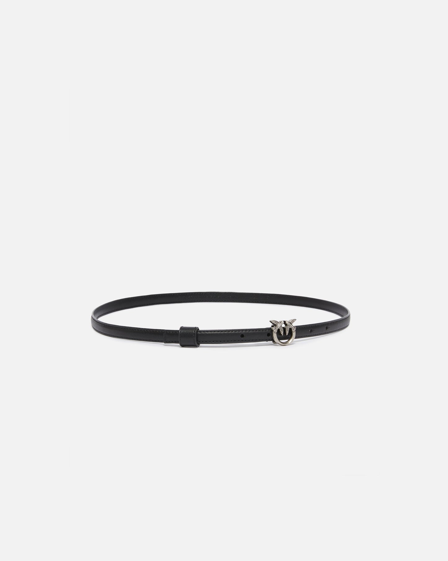 Thin belt with Love Birds buckle, 1cm