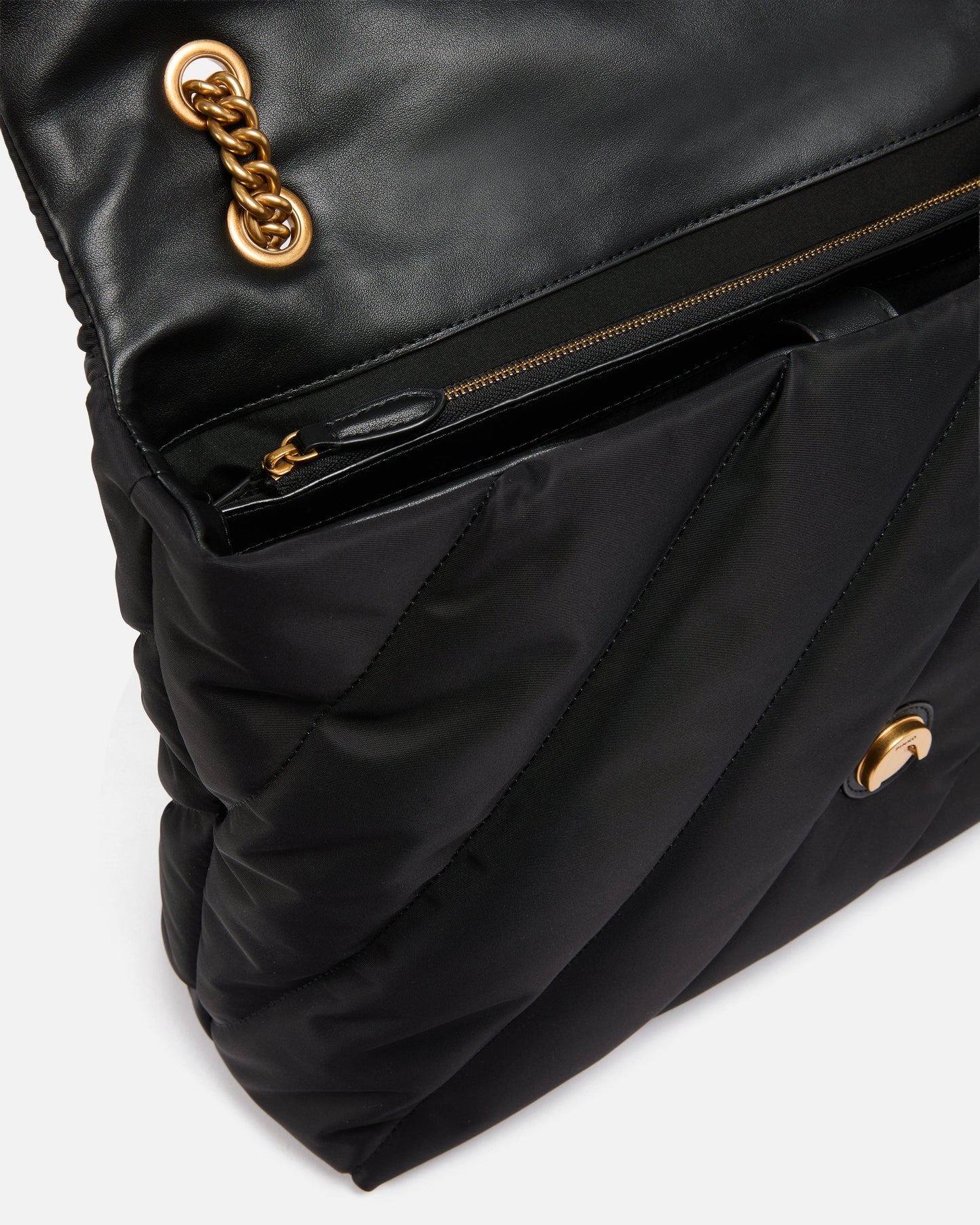 Extra Love Bag Puff maxi crossbody bag in quilted nylon