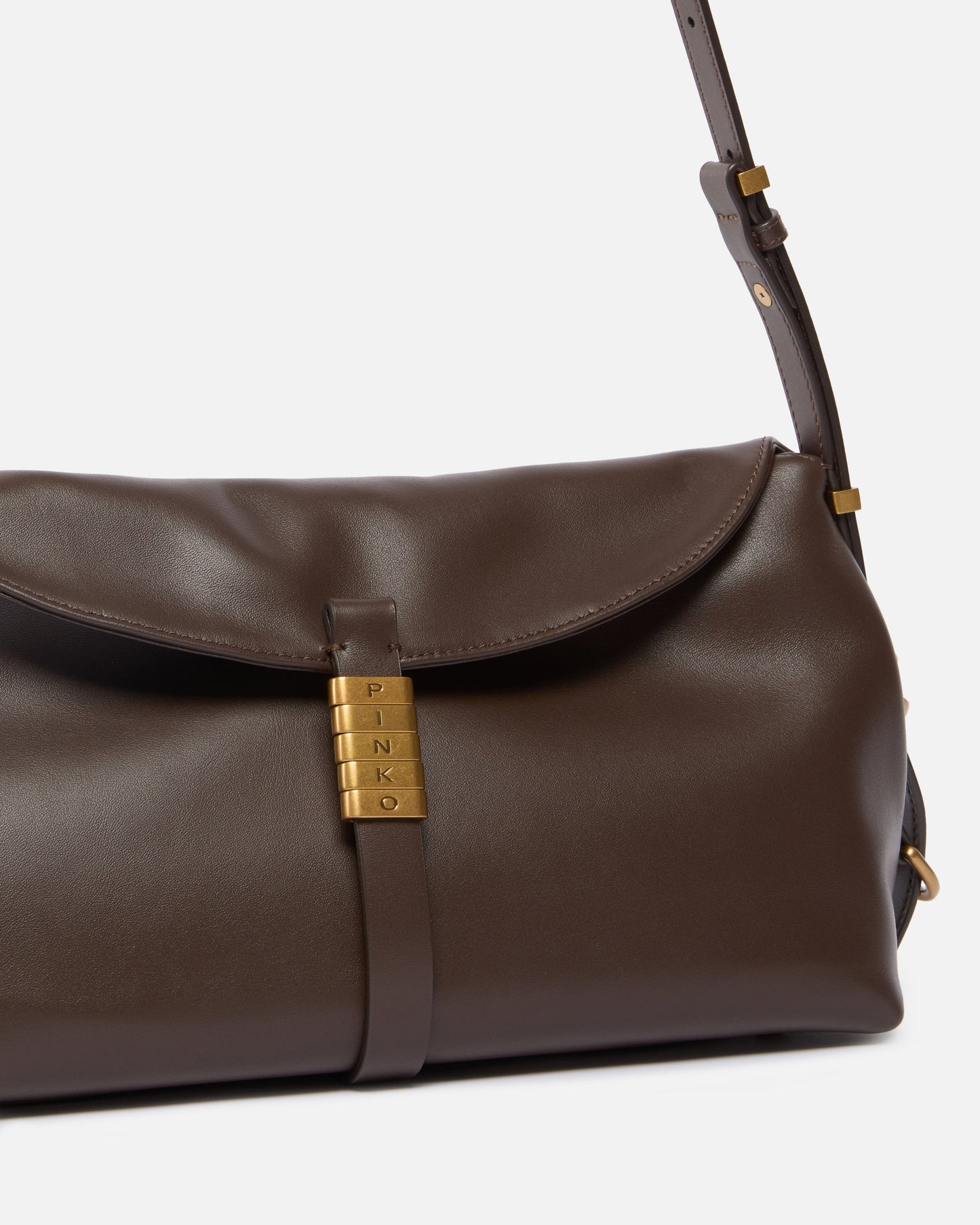 Medium leather Saddle Bag shoulder bag