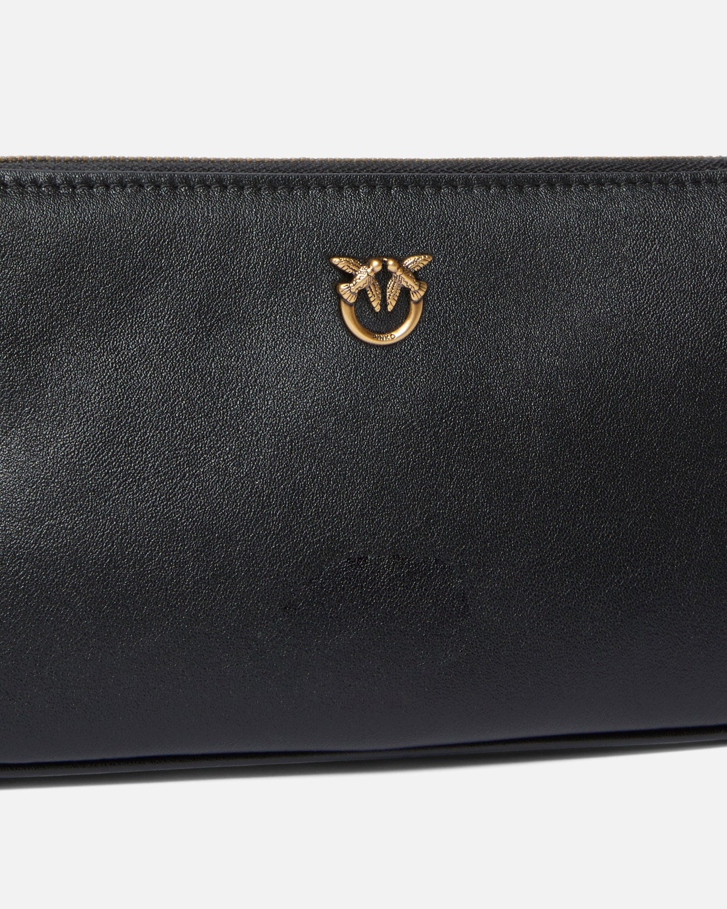 Leather Mini Half Moon crossbody bag
