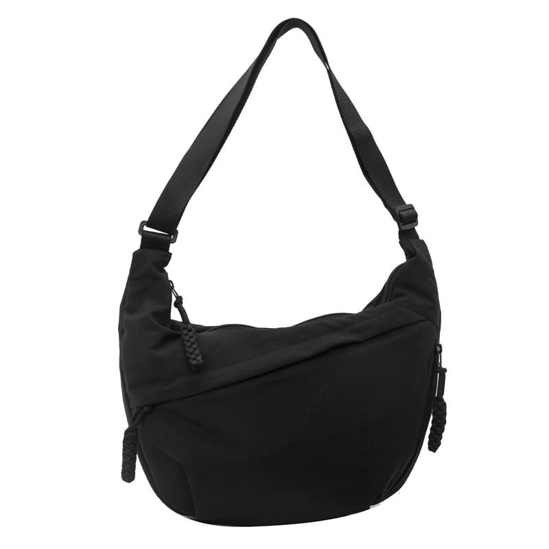 Designer Direktvertrieb Damenmode Uni-Nylon Umhängetasche Hobo-Tasche