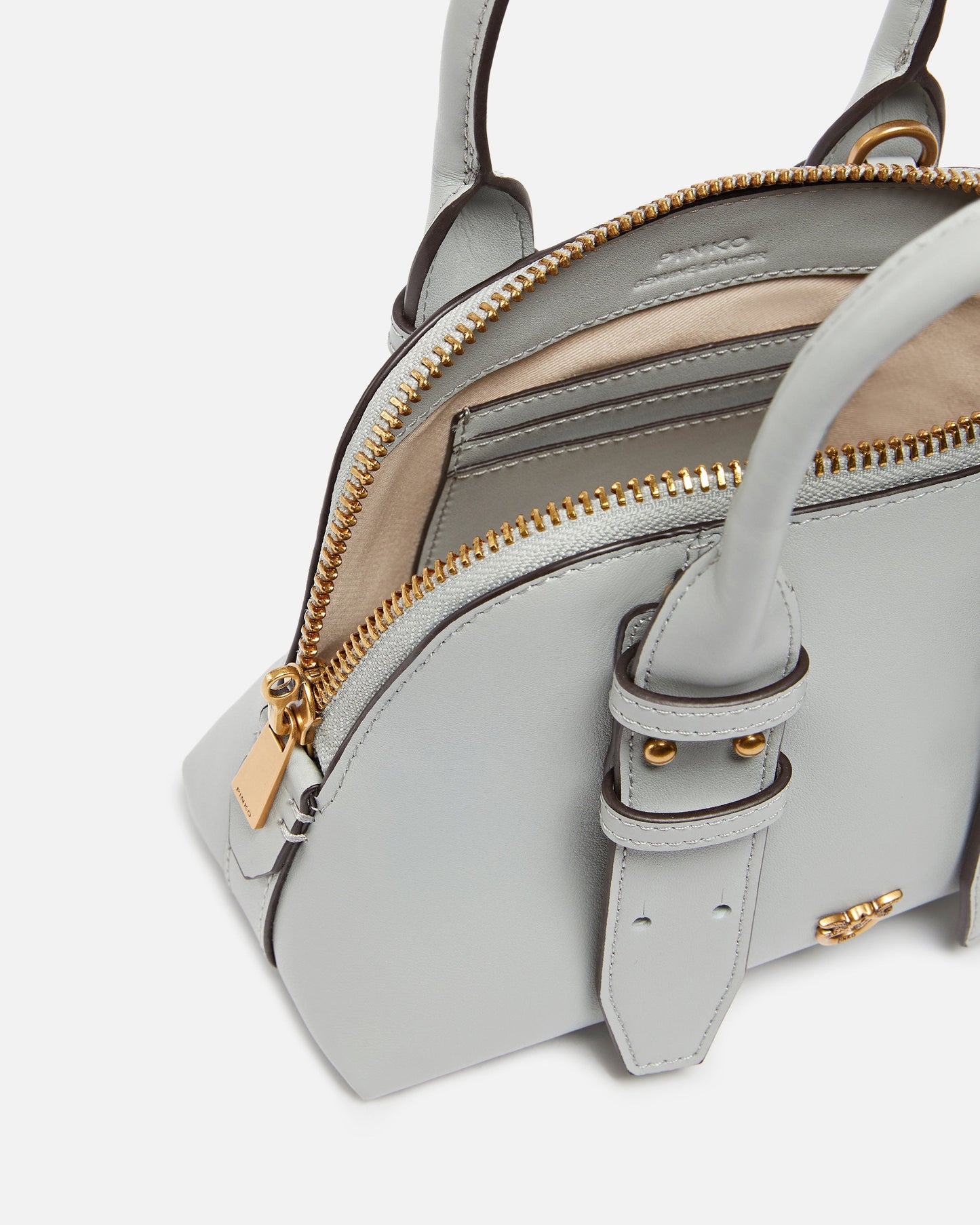 Leather Mini Escape Bag bowling bag