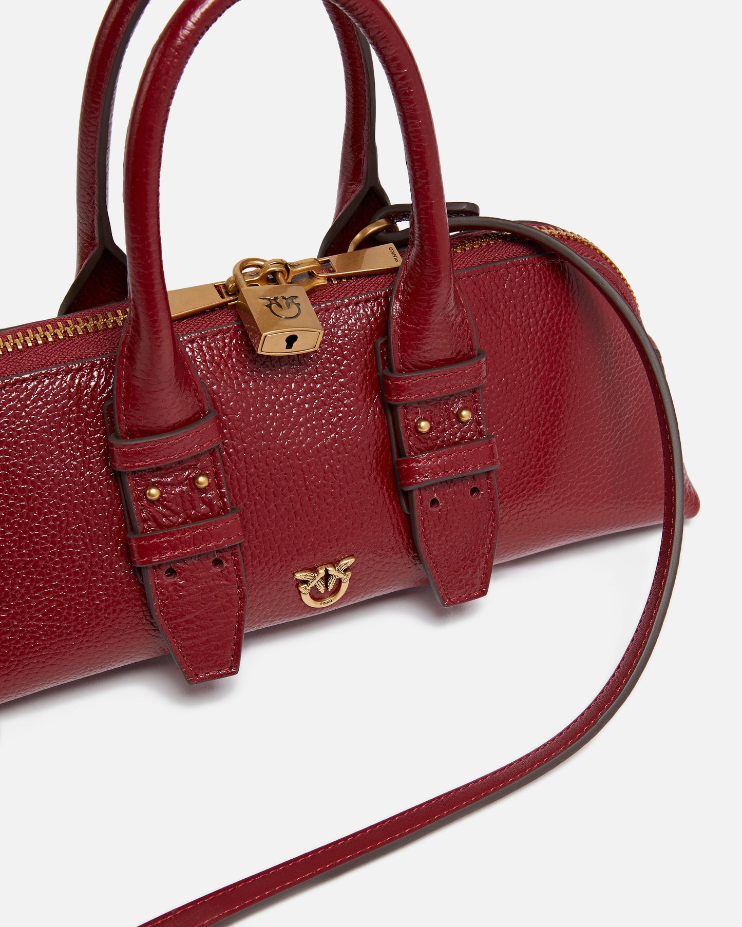 Escape Bag Horizontal small handbag in tumbled leather