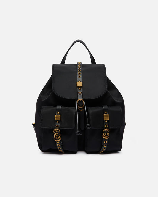 Medium nylon backpack