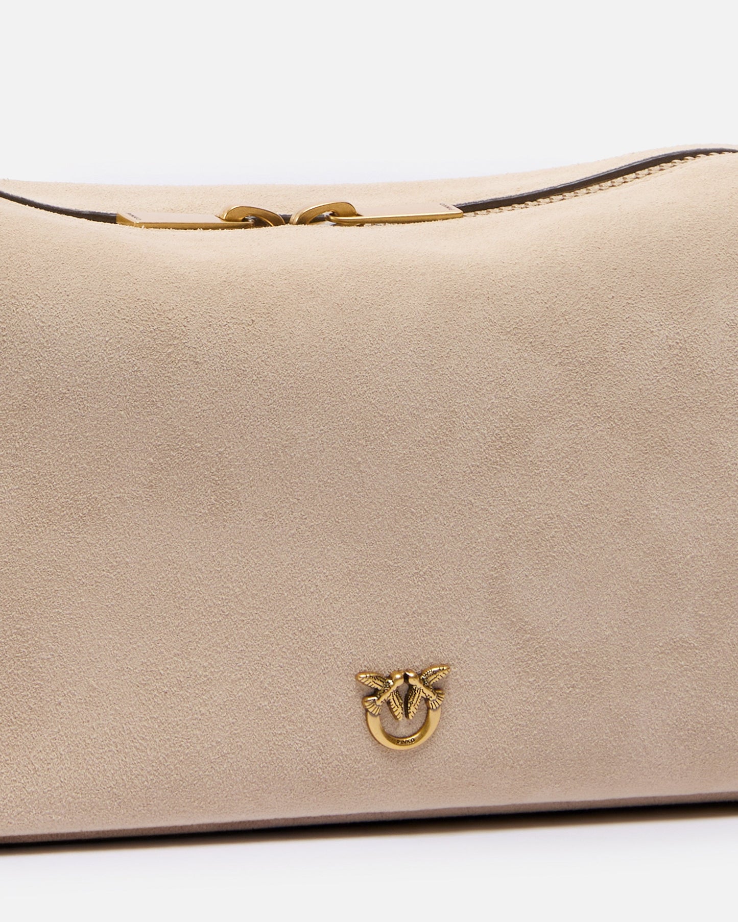 Horizontal Bag medium shoulder bag in suede
