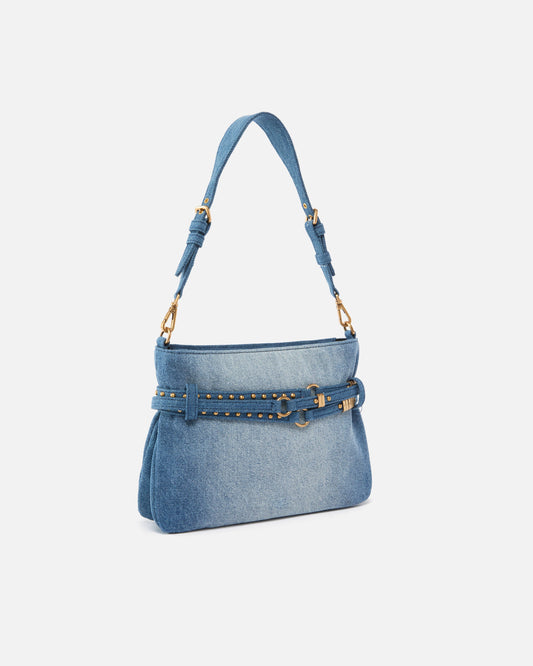 Belt Bag Mini small shoulder bag in denim