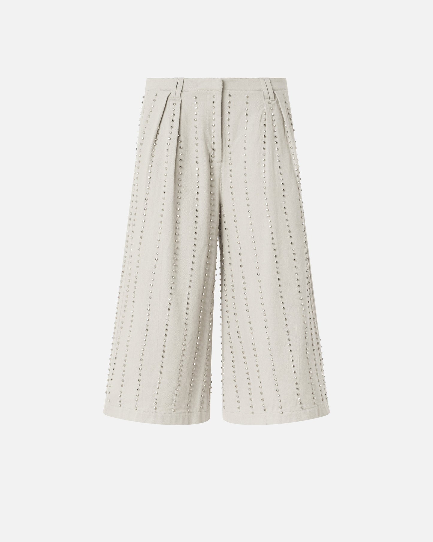 Bermuda shorts with jewel stripes