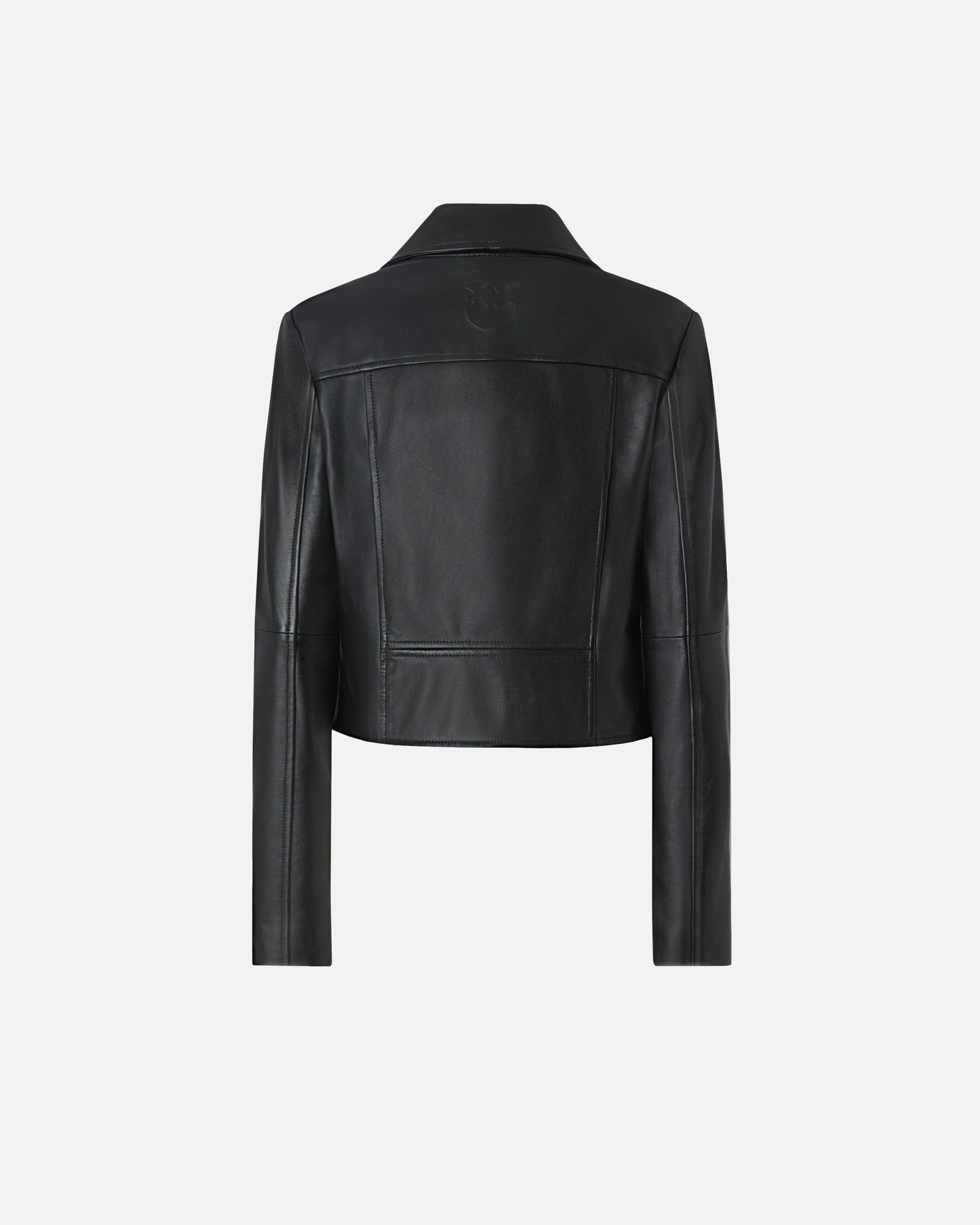 Biker-style jacket in nappa leather