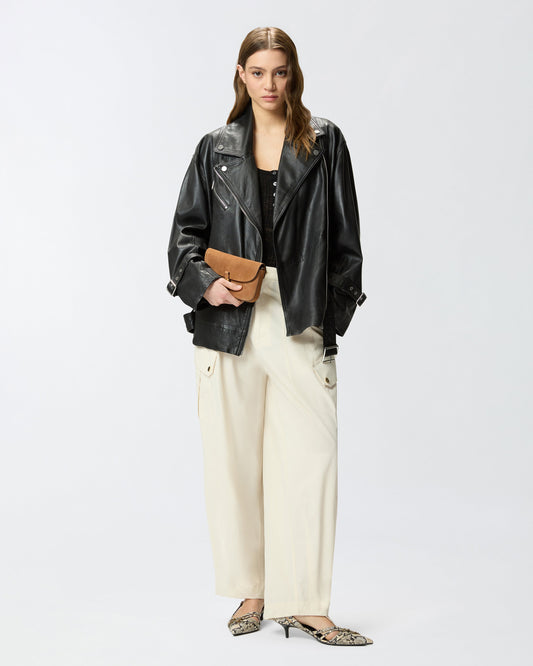 Flowing cotton trousers