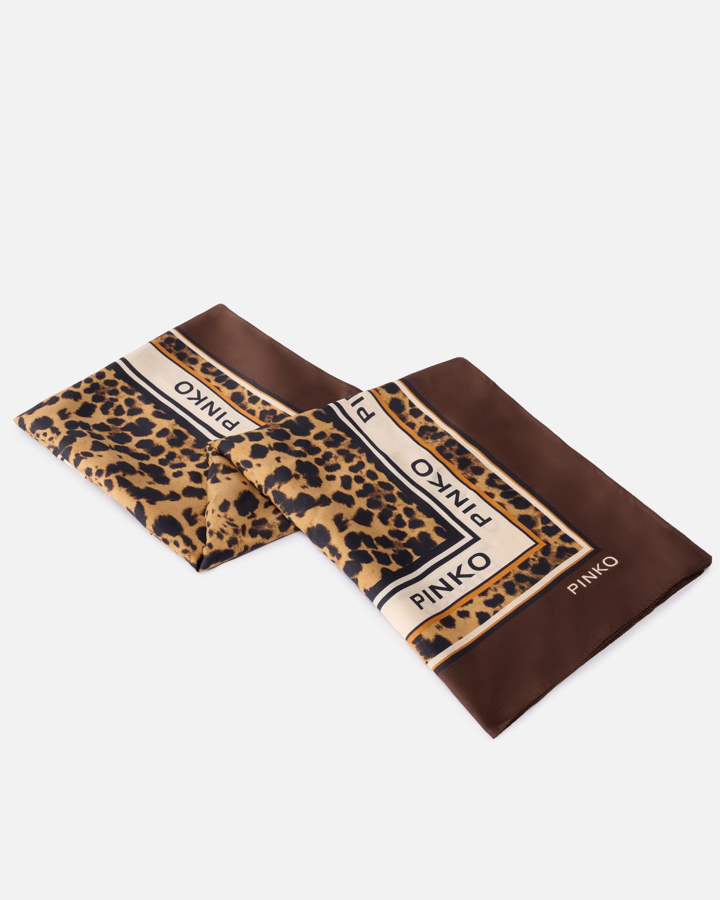Leopard-print scarf