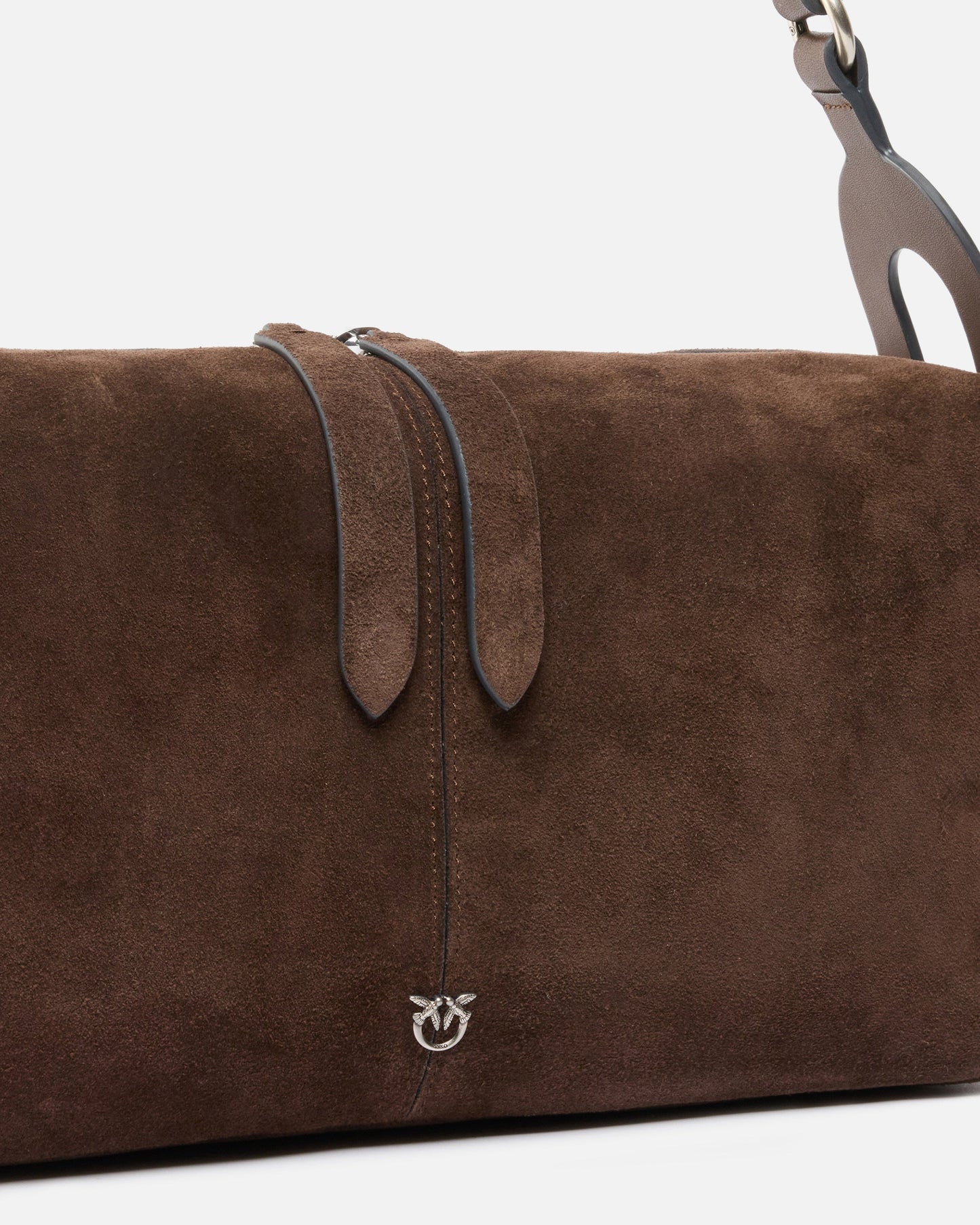 Keeper Bag medium shoulder bag in suede