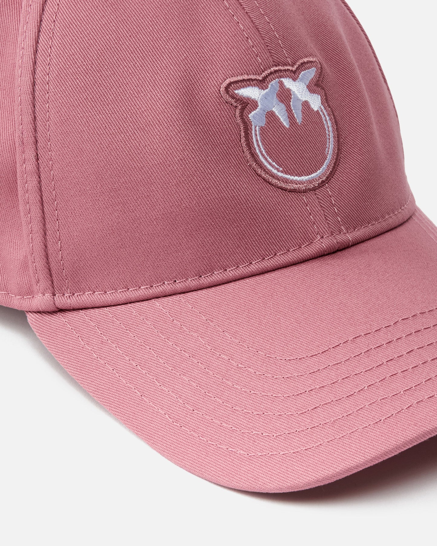 Cap with peak and Love Birds logo