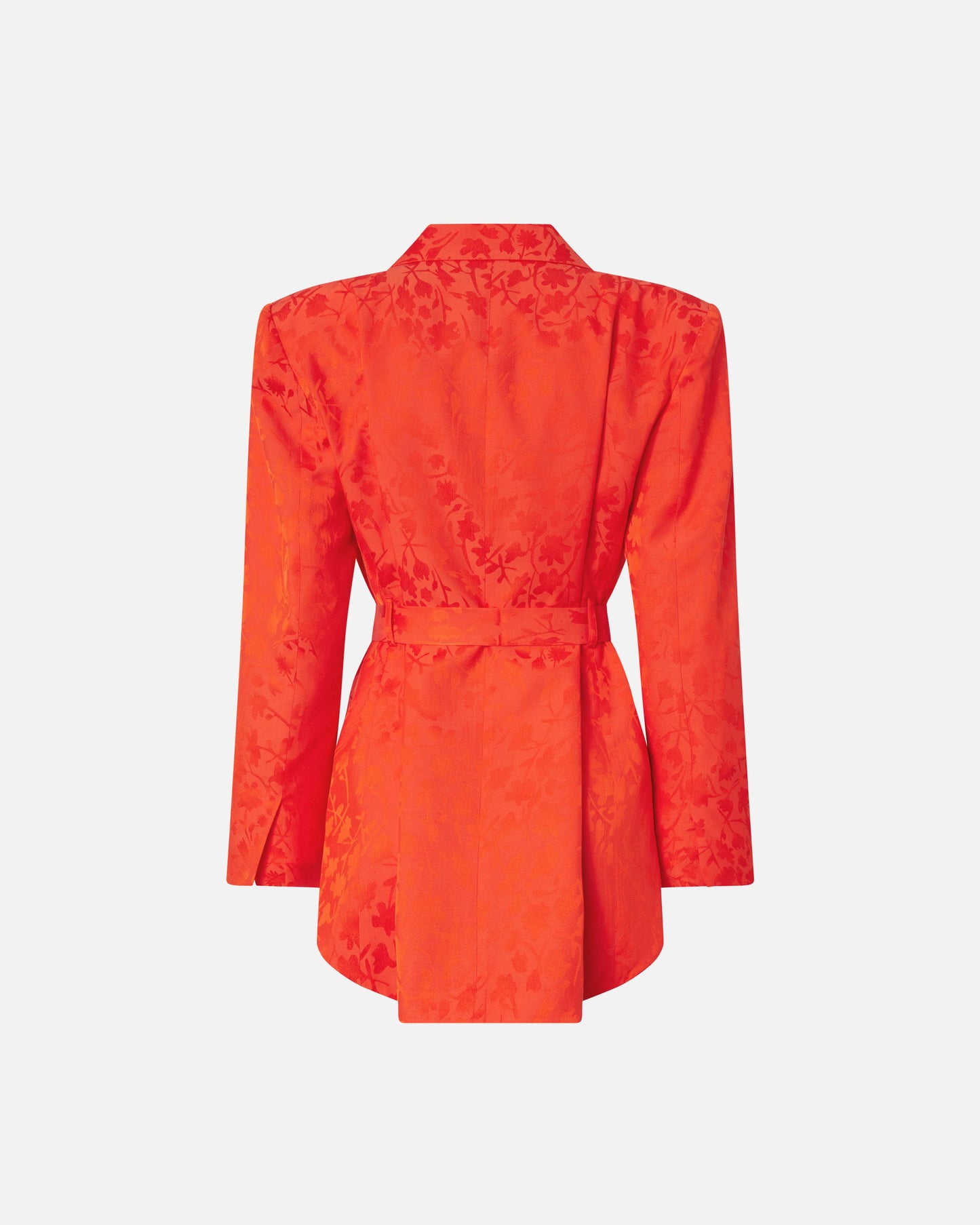 Floral jacquard kimono jacket