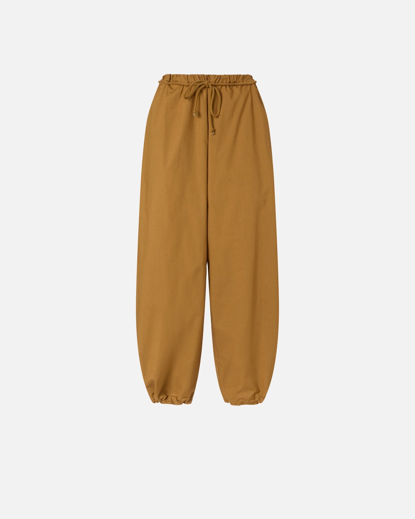 Wide-leg trousers with tie