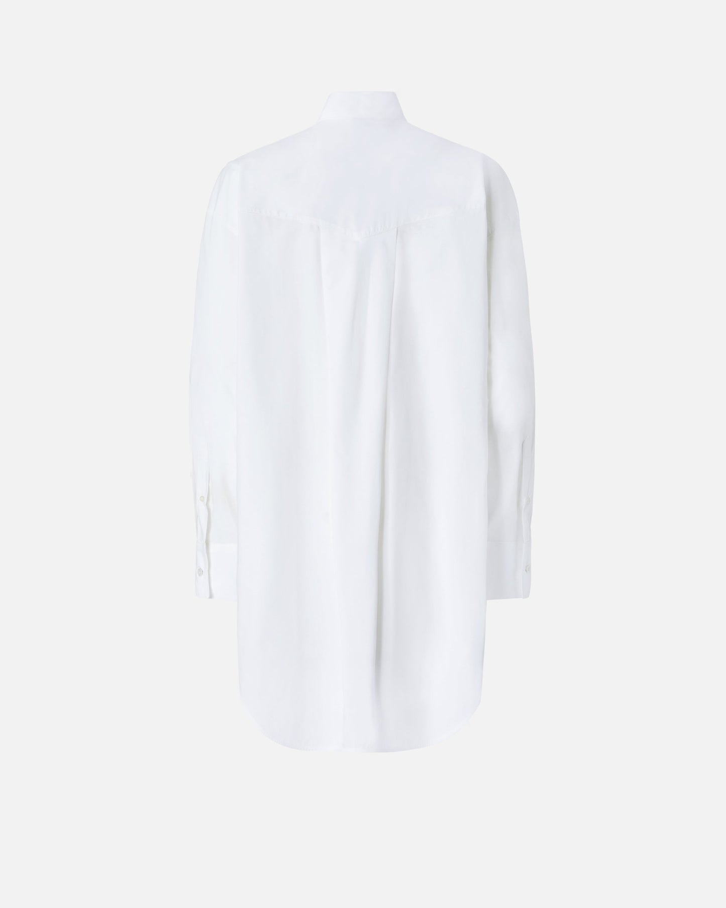 Mini shirt dress with fringing