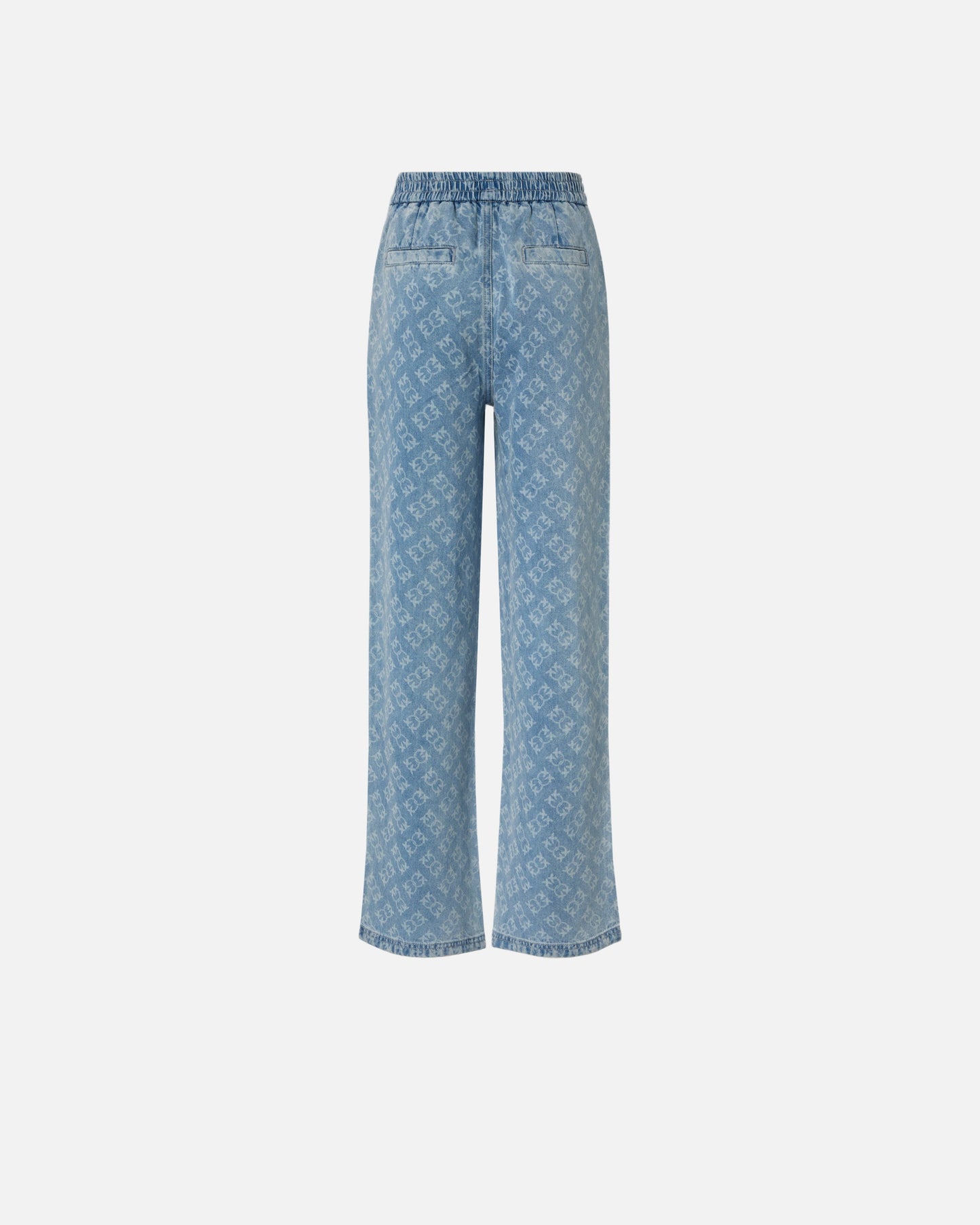 Denim jeans with Love Birds logo