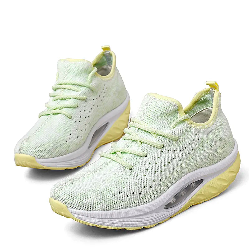 Orthopädische Damen-Sneaker mit Fußgewölbestütze und Luftpolsterung