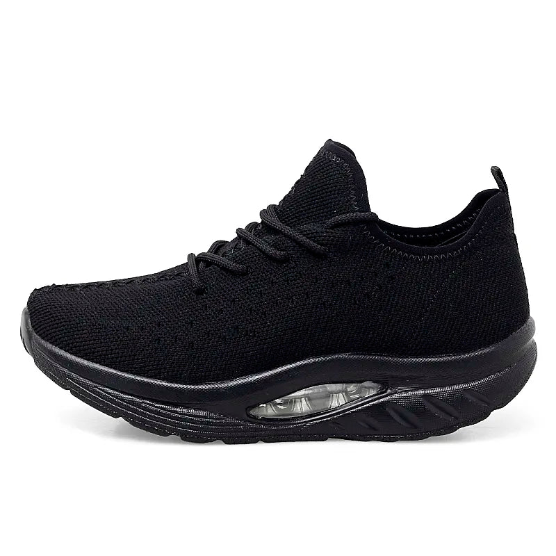 Orthopädische Damen-Sneaker mit Fußgewölbestütze und Luftpolsterung
