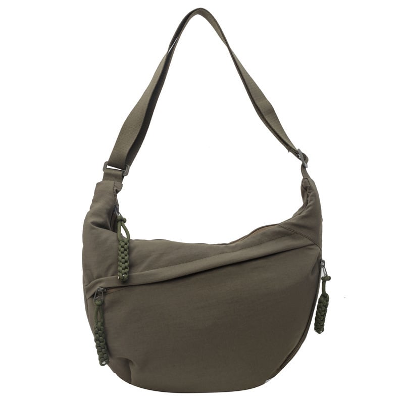 Designer Direktvertrieb Damenmode Uni-Nylon Umhängetasche Hobo-Tasche