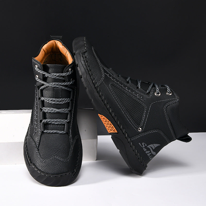 Salkin - Bequeme handgefertigte Lederstiefel