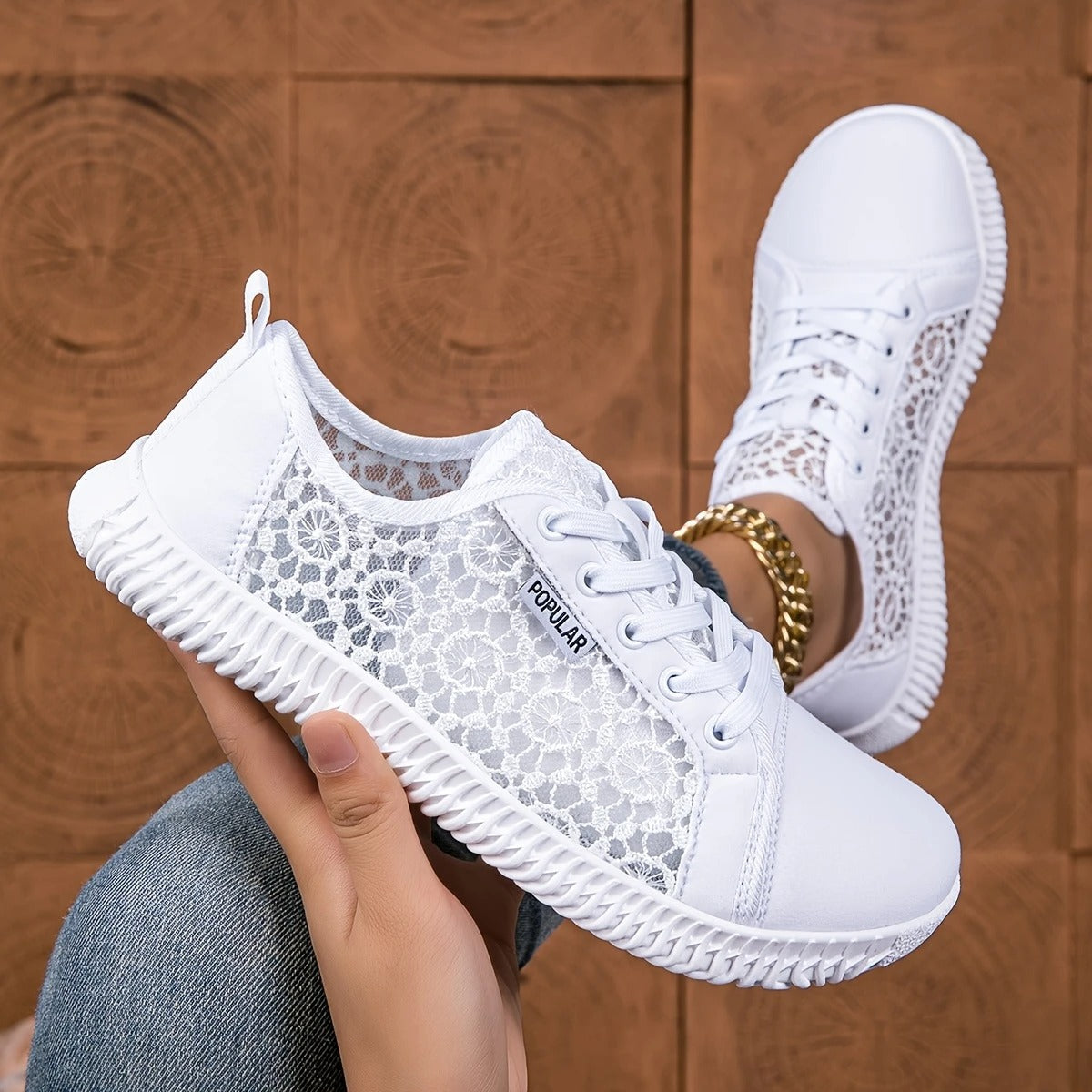Women's Breathable Mesh Slip-On Loafers
