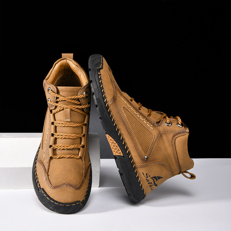Salkin - Bequeme handgefertigte Lederstiefel