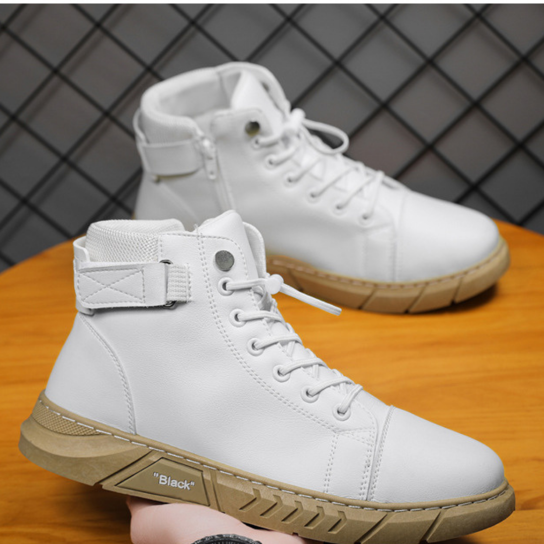 Men's Genuine Leather Boots | Casual & Versatile | Waterproof & Fleece-Lined