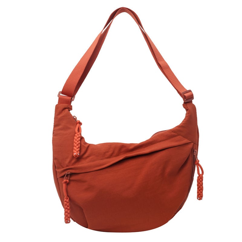Designer Direktvertrieb Damenmode Uni-Nylon Umhängetasche Hobo-Tasche