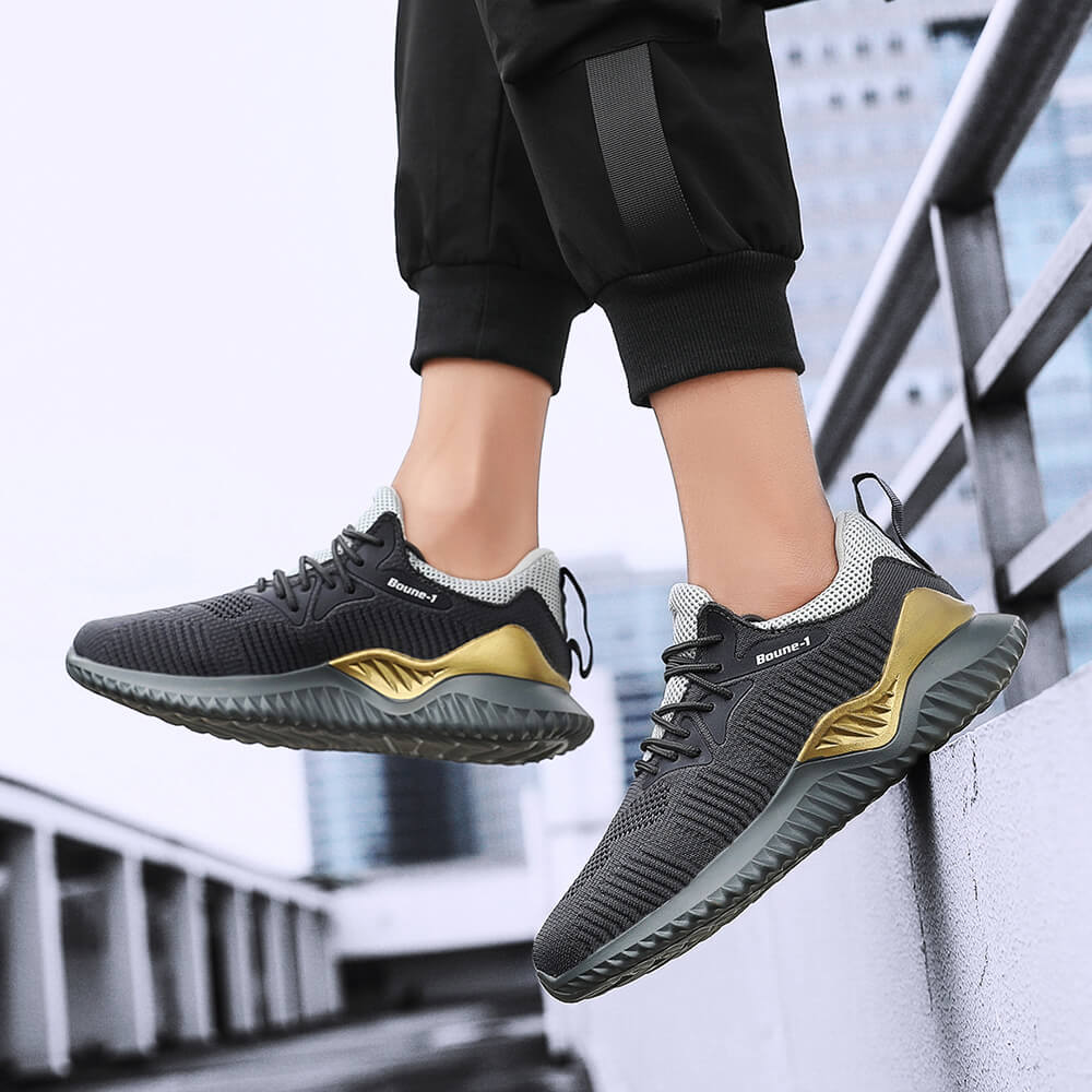Trendige lässige atmungsaktive Laufschuhe für Herren