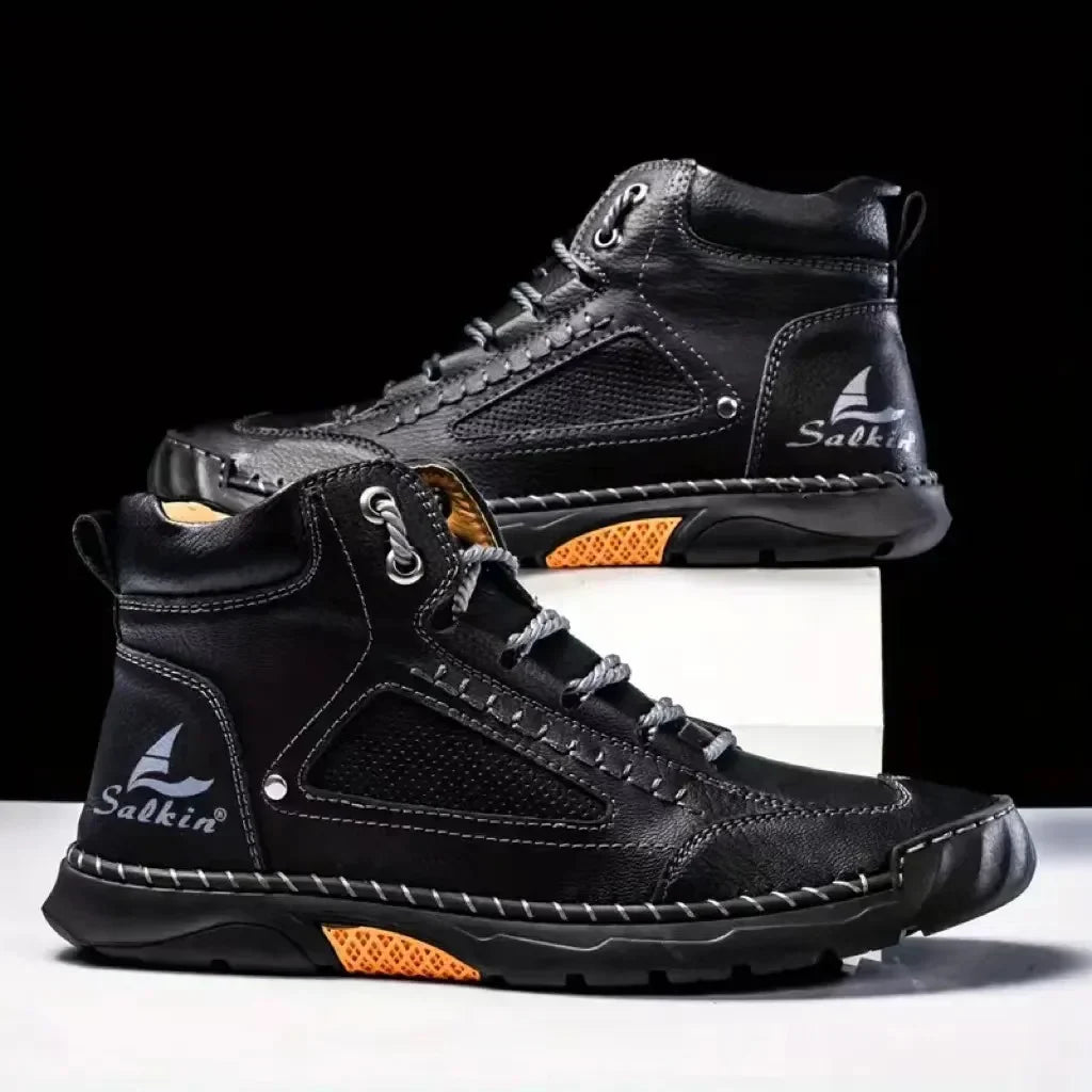 Salkin - Bequeme handgefertigte Lederstiefel