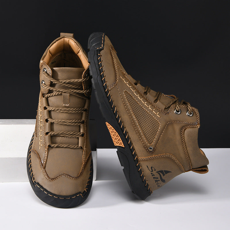 Salkin - Bequeme handgefertigte Lederstiefel