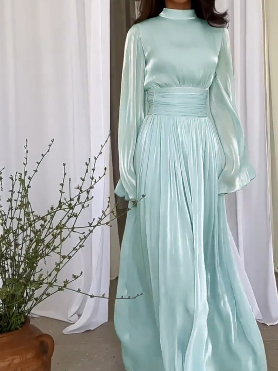 Modisches Maxi-Kleid in Fantasy-Farben